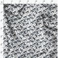 thumbnail image 3 of Soimoi White Modal Satin Fabric Cat Animal Print Fabric by the Yard 42 Inch Wide, 3 of 5