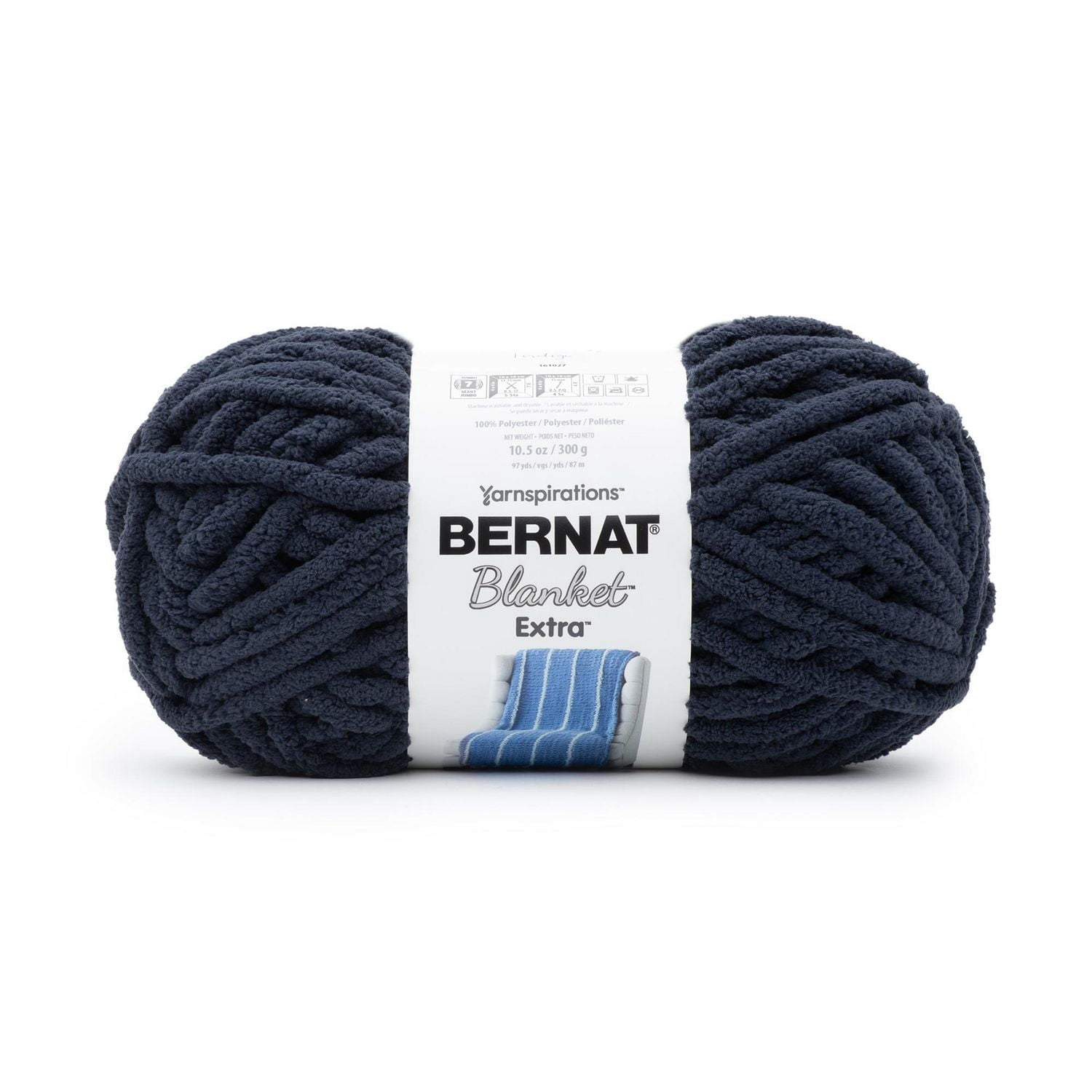 Bernat® Fil Couverture Extra™, Polyester #7 Jumbo, 10,5oz/300g, 97 Yards