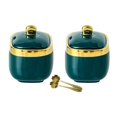 thumbnail image 4 of veasfak Ceramic Spice Jar Cute Organizer Seasoning Box for Buffets Sugar Restaurants two jar, 4 of 9