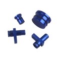 thumbnail image 1 of S SERENABLE PCV Reroute Fitting with Upgraded Polished For 2004.5-2010 LLY LBZ LMM 6.6L blue, 1 of 5