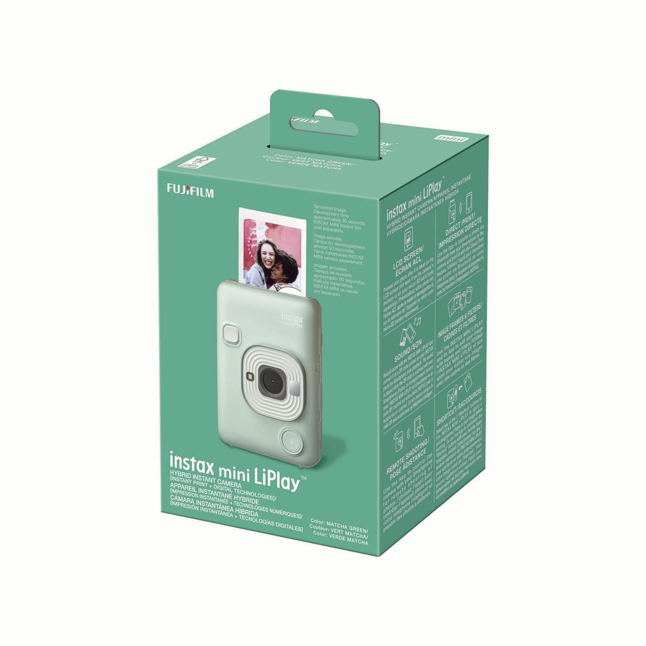 Appareil instantané hybride et imprimante pour téléphone intelligent FUJIFILM INSTAX MINI LiPlay - Blanc brumeux