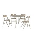 thumbnail image 1 of Cosco - Ensemble de table et chaises pliantes, 5 pièces, noir, 1 of 2