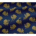 thumbnail image 5 of oneOone Viscose Jersey Fabric Peacock Block Printed Craft Fabric BTY 60 Inch Wide, 5 of 5