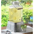 thumbnail image 4 of Home Trends Glass 2-Gallon Beverage Dispenser with Glass Clamp Lid, 4 of 4