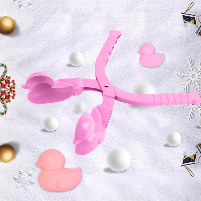 Meitianfacai Snow Snowball Maker Clip Maker Shaped Snow Sand Mold Tool Winter Kids