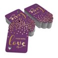 thumbnail image 2 of Inkdotpot Gold Foil Paper Hang Tags Made With Love Text Favor Tags 50 Pack, 2 of 6