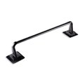 thumbnail image 2 of Single Towel Bar Kitchen Bathroom Wall Shelf Organizing Rod for Bathroom Wall Mounted Self Adhesive Rack Punch Free Reusable Toilet Holder Hotel Black 34cm, 2 of 8