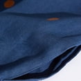 thumbnail image 4 of Bigersell Robe de Cocktail pour Femmes Offres Femme Col en V Manches 3/4 Midi Robe Décontractée Style D-155 Robe de Maternité pour Baby Shower Robes d'Été Régulières, Bleu m, 4 of 8
