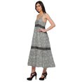 thumbnail image 2 of Moomaya Adjustable Spaghetti Straps For Women Plus Size Sleeveless Maxi Dress, 2 of 6