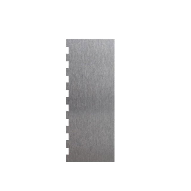 Cream Scraper Stainless Props Accessories Fondant Spatula Multi-duty Cooking Tools Polygon Serrated Plastering Tool Kitchen Dessert Shop Using Type2