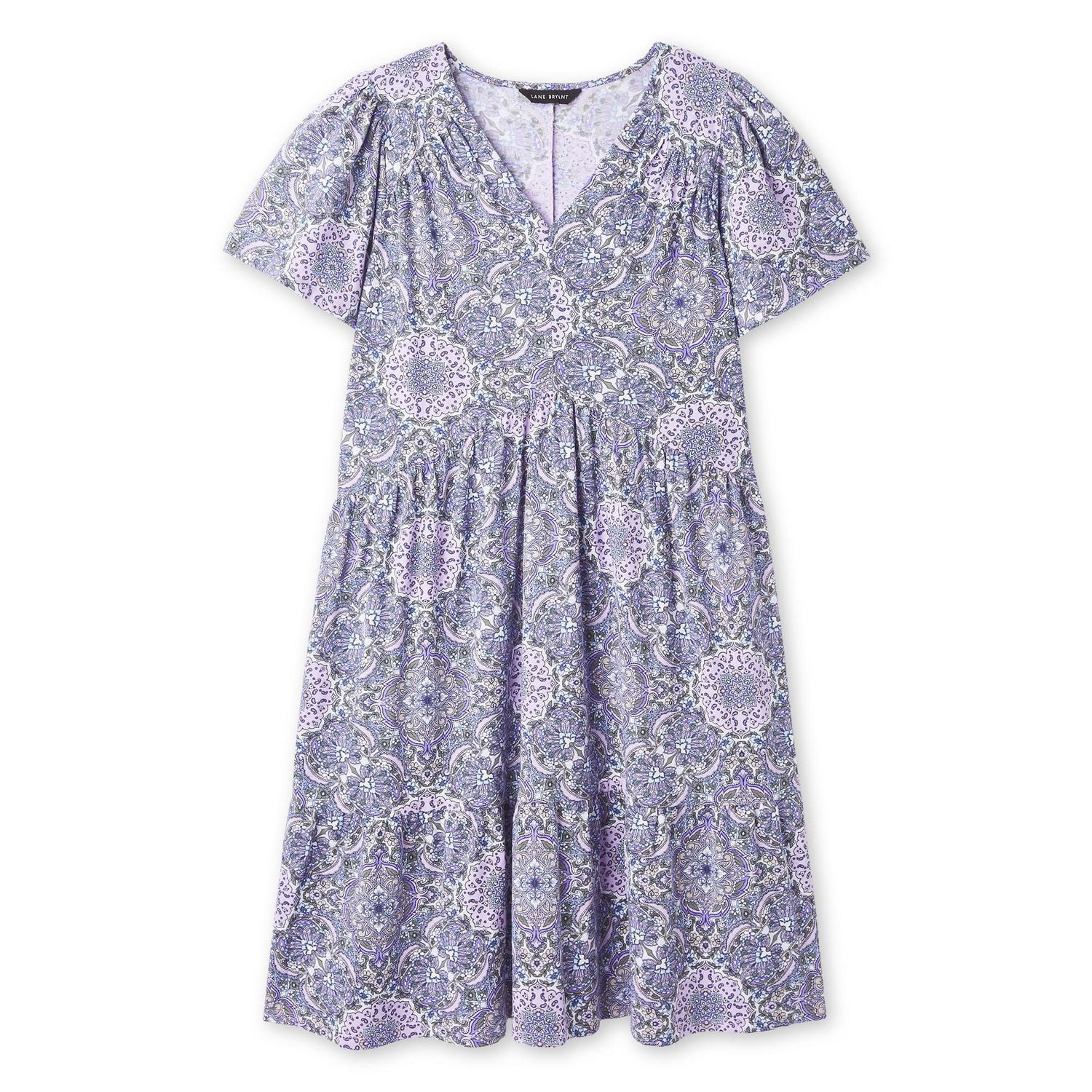 Robe t-shirt imprimée Lane Bryant Plus pour femmes