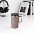 thumbnail image 4 of Tasse en Acier Inoxydable avec Poignée et Couvercle 550 ml à Double Paroi Isolée sous Vide pour Maison Bureau Eau Café, 4 of 7