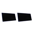 thumbnail image 4 of Transemion 2020 Hot Non Wear Resistant Computer Notebook Soft Edge Seamed Mouse Pad Office Rubber Fabric Mat blue 210*260*3mm 2Set, 4 of 6