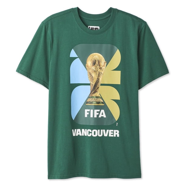 FIFA World Cup 2026 記念Tシャツ 新品 FIFA Men's World Cup 2026 Vancouver T-Shirt - Walmart.ca
