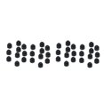 thumbnail image 4 of Youkk 20PCS/Set M12 Black Plastic Dome Nut for Protection Caps Cover Hexagon Screws Practical Tool No.03 2Set, 4 of 6