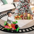 thumbnail image 4 of Gymax Train Électrique 6 V pour Enfants, Jouet de Train Motorisé avec Piste et 6 Roues, Vert, 4 of 10