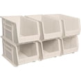 thumbnail image 2 of Plastic Storage Bin Hanging Stacking Containers, 2 of 6