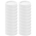 thumbnail image 3 of 20pcs Plastic Mason Jar Lids Food-grade Mason Jar Caps Fit Regular Mouth 70mm Reusable Leak Proof Replacement Jar Lids Dishwasher Safe for Mason Jars Canning Jars, 3 of 10