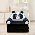thumbnail image 3 of GUOOL Foldable Sofa Chair Cover Washable for Living Room Decoration Black (Only Included Sofa Cover), 3 of 6