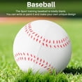 thumbnail image 4 of Baseball de Sport à Impact Réduit Baseball 10 Pouces Adulte Jeunesse Balle Souple pour Jeu Compétition Lancer Attraper Entraînement, 4 of 9