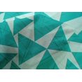 thumbnail image 4 of oneOone Cotton Silk Fabric Rectangle & Triangle Geometric Printed Fabric 1 Yard 42 Inches Wide, 4 of 4