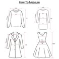 thumbnail image 5 of 2025 Veste à Fermeture Éclair Patchwork à Blocs de Couleur pour Femme à Manches Longues à Col en V Veste de Piscine Robe de Tailleur pour Femme, 5 of 5