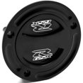 thumbnail image 1 of Krator Black Keyless Gas Cap Twist Off Fuel Tank Cap Logo Compatible with Suzuki SV650 / SV650S 2003-2008, 1 of 3