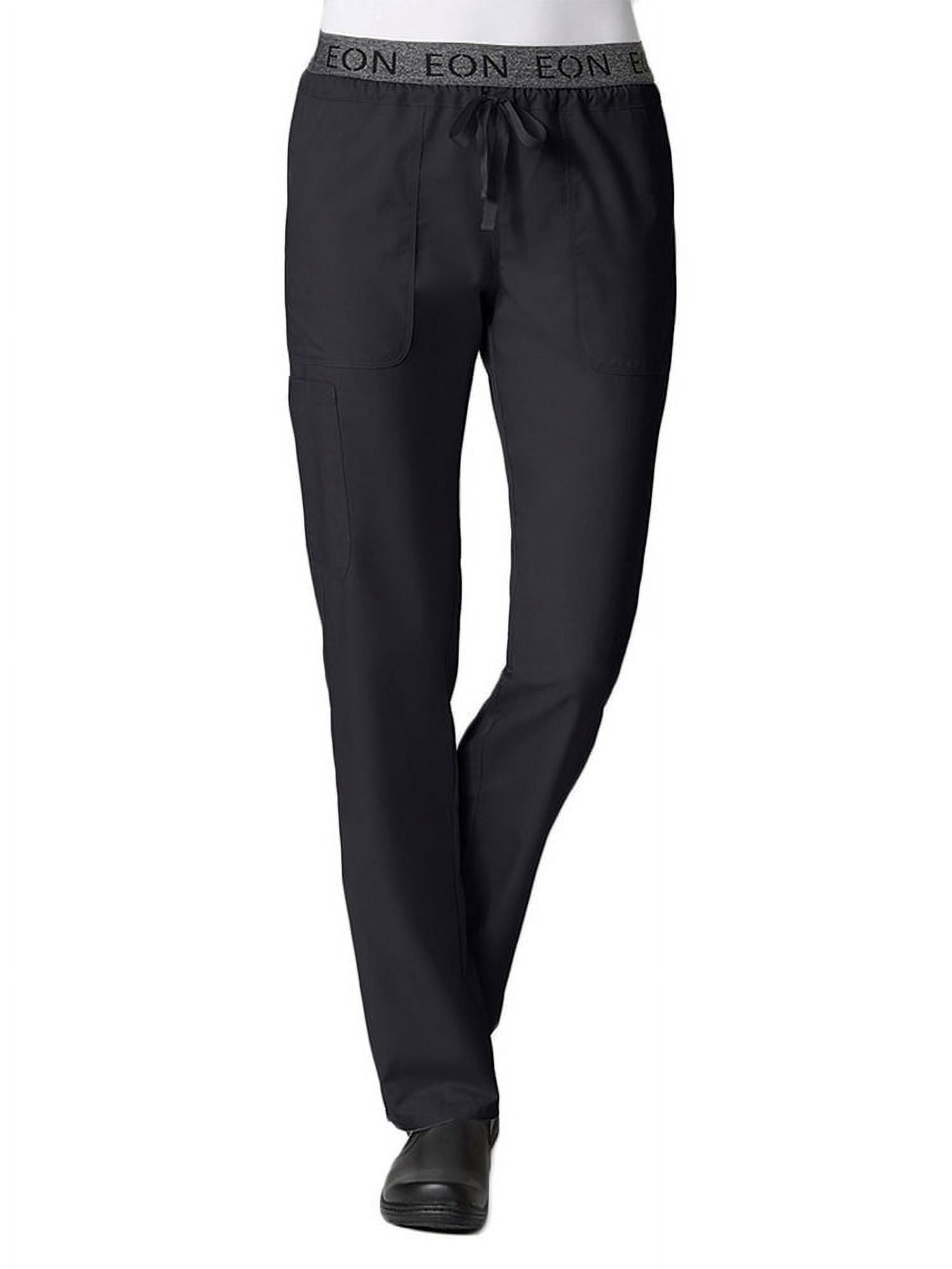 Pantalon d'Uniforme Médical pour Femmes EON COOLMAX à Logo, Taille Élastique avec Cordon de Serrage