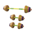 thumbnail image 4 of Lipstore Jouets pour Enfants Haltères Enfants Barre Musculation Poids Réglable Jouets de Gym Couleurs Profondes, 4 of 8