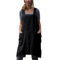 thumbnail image 1 of MesaSe Japan Style Cotton Linen Aprons Pinafore Cross Bandage X Shape Back, 1 of 6