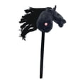 thumbnail image 4 of Lipstore Stick Horse Riding Toy with Pole Pretend Play Horse on A Stick Performance Props Black, 4 of 8