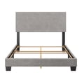 thumbnail image 3 of CorLiving Celeste Modern Upholstered Adult Full-Sized Bed Frame with Headboard, Box Spring Required, 3 of 6