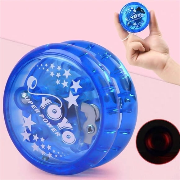 Balle Yoyo Lumineuse Cadeau pour Enfants Lumière LED Réactive Clignotante Yoyo Haute Vitesse Jouet Yoyo Professionnel Jouet Classique