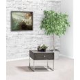 thumbnail image 2 of Topline Home Furnishings Table de bout grise avec tiroir, 2 of 6