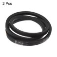 thumbnail image 3 of Unique Bargains B-1499 V-Belts Drive Belt 1499mm Inner Girth Rubber for Power Transmission 2 Pack, 3 of 6