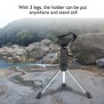 thumbnail image 3 of Stainless Steel Tripod, Fishing Rod Fish Pole Bracket Ice Fishing Stand for Camera Tripod Handle Support Holder, 3 of 8