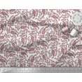 thumbnail image 2 of Soimoi Poly Georgette Fabric Leaves & Paisley Block Printed Craft Fabric by The Yard 52 Inch Wide, 2 of 3