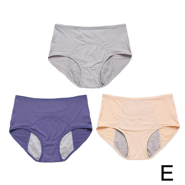 3 Pcs sous-Vêtements Anti-Fuites Everdries pour Femmes Incontinence, Protection Anti-Fuites^ J3E0
