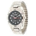 thumbnail image 1 of Globlu Mens Gun metal Expansion Analog Watch, 1 of 7