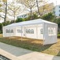 thumbnail image 2 of FDW 10'x30' Party Wedding Outdoor Patio Tent Canopy Heavy Duty Gazebo Pavilion -5, White, 2 of 6