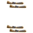 thumbnail image 1 of QualitChoice 1/2/3/5 Ensemble de 2 Ceintures à Nouer Bagage Sangle de Lash Cargo Lien Rangement Randonnée Camping Boucle Durable Réglable Valise de Voyage Kaki/m 2 Pcs, 1 of 6