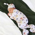 thumbnail image 2 of MesaSe Kids Cartoon Patterns Print  Neck Long Sleeve Sleepwear Cap, 2 of 6