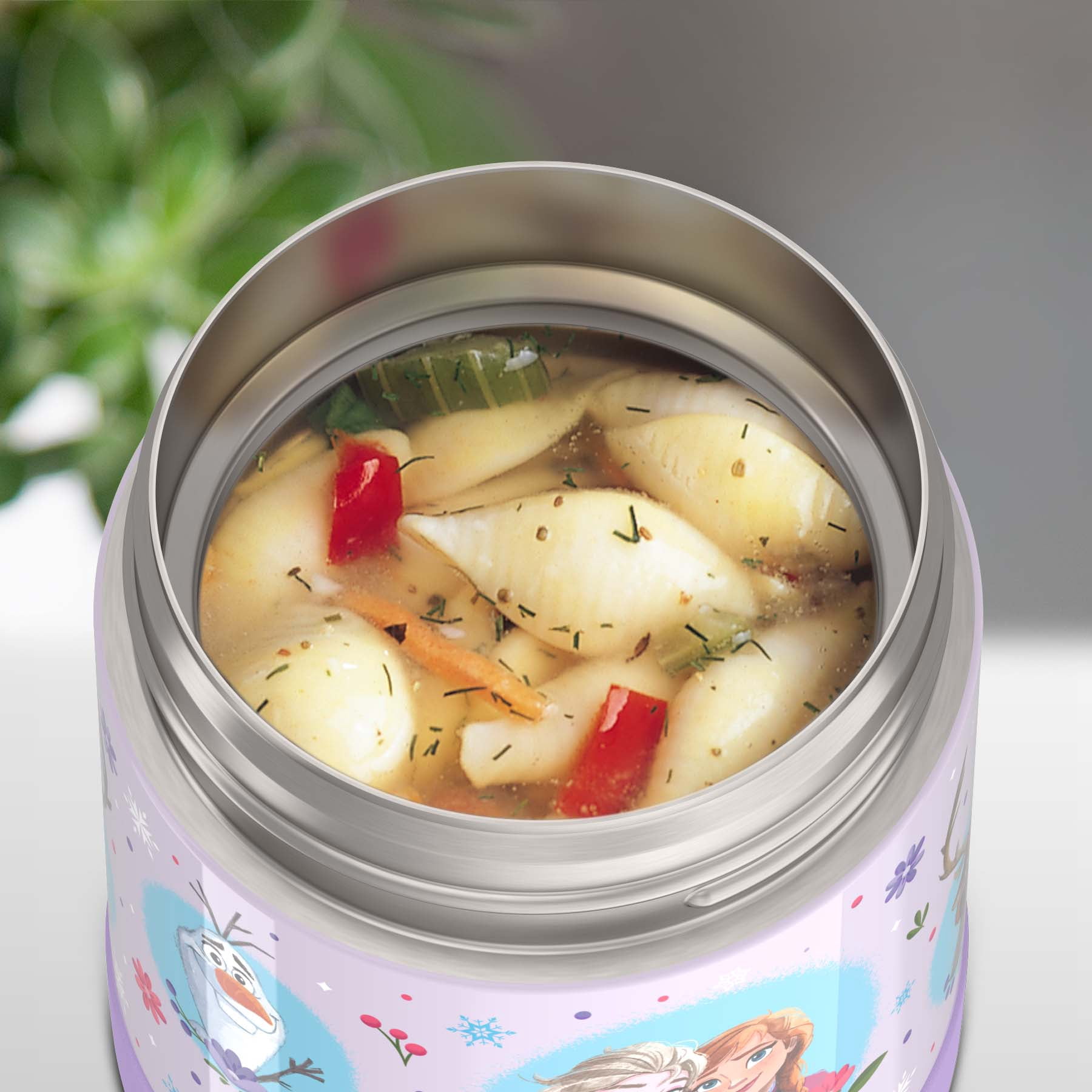 Thermos Kids Stainless Steel Vacuum Insulated Funtainer Food Jar, 10 oz Frozen