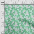 thumbnail image 2 of oneOone Silk Tabby Light Gray Fabric Floral Botanical Craft Projects Decor Fabric Printed By The Yard 42 Inch Wide, 2 of 4