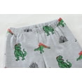 thumbnail image 4 of Little Hand Pyjama Dinosaure pour Garçons Ensemble de Vêtements Longs Tenue de Nuit Pjs 7T, 4 of 6