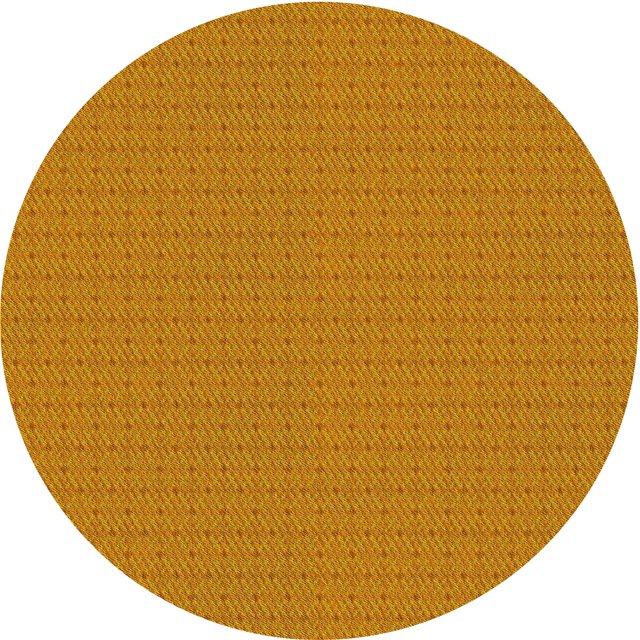 Ahgly Company Machine Washable Indoor Square Transitional Orange Red Orange Area Rugs, 3' Square
