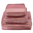 thumbnail image 2 of Mine., Set of 3 Travel Packing Cubes for Luggage & Carry-On Bags, Blush, 2 of 6