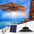 thumbnail image 2 of Patio Umbrella Light Solar Outdoor Chandelier Outdoor Timing Remote Control Solar Patio Umbrella Light LED Umbrella Patio Light Beach Tent Camping Garden Party Rice Lights Plug in 50 Count Growing, 2 of 4