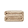 thumbnail image 3 of Better Homes & Gardens Faux Fur Throw, Beige, 50 x72, 3 of 9