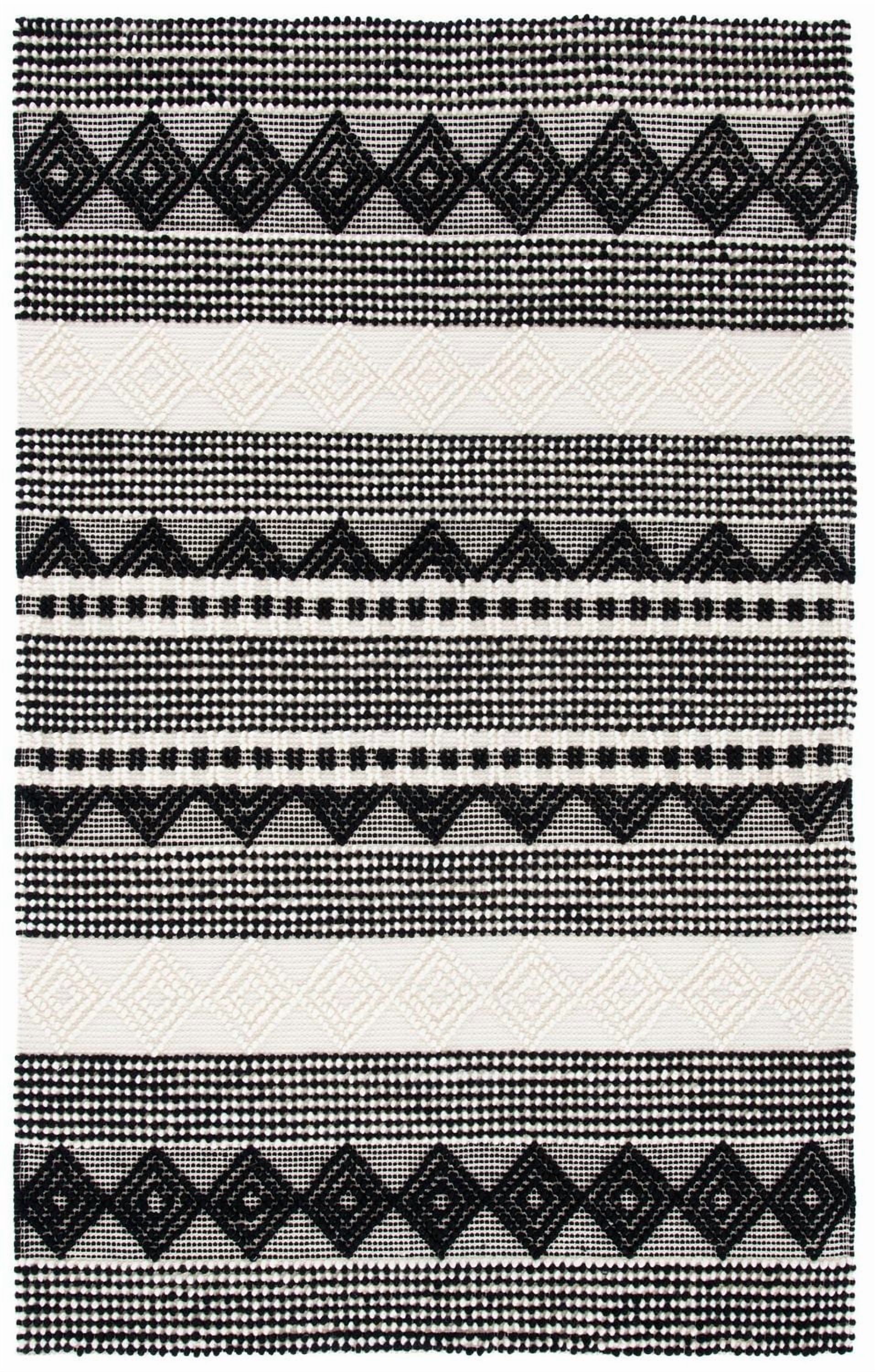 SAFAVIEH Natura Carly Geometric Braided Wool Area Rug